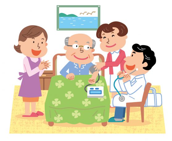 訪問診療　在宅医療　高齢者　